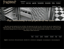 Tablet Screenshot of fragment.be